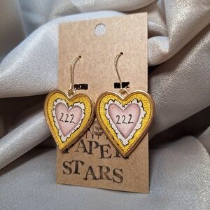 Hand painted earrings